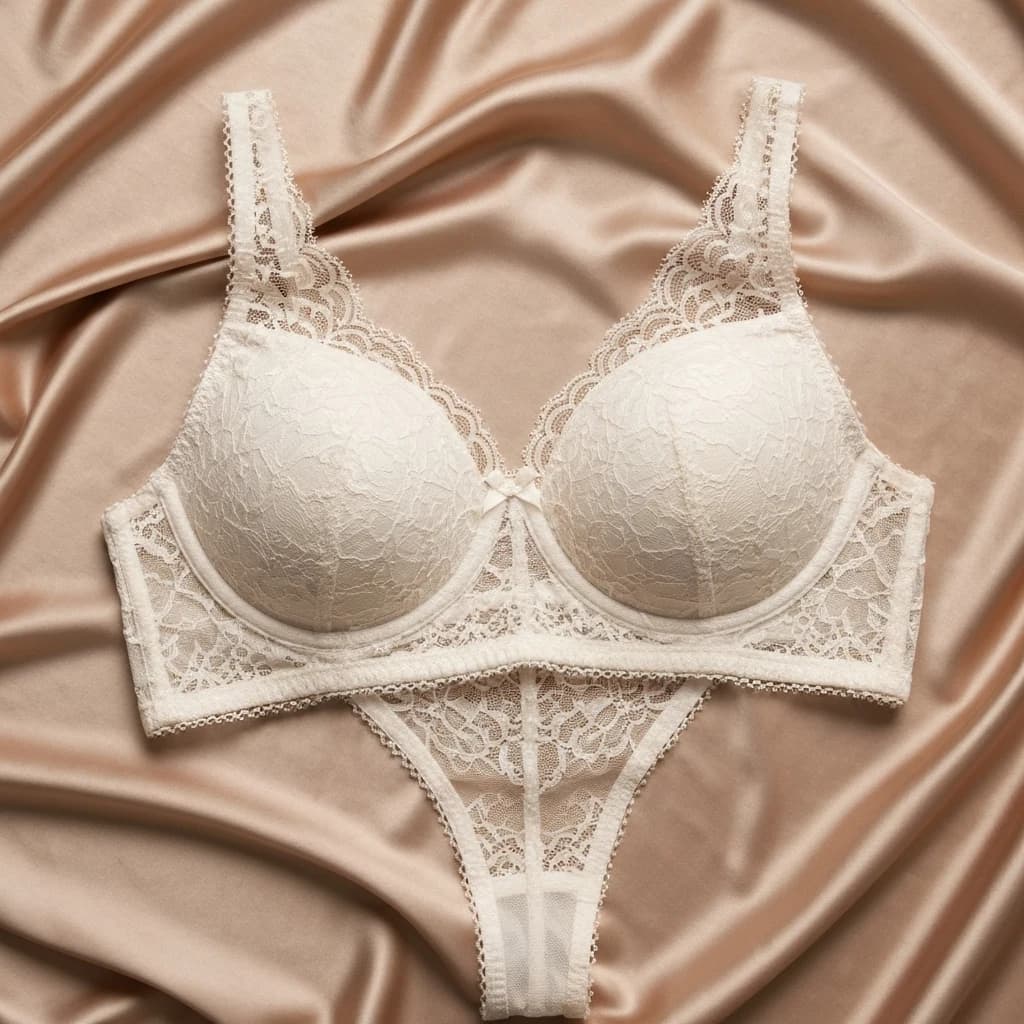 Soutiens-gorge Lingeriora — dentelle et coton bio