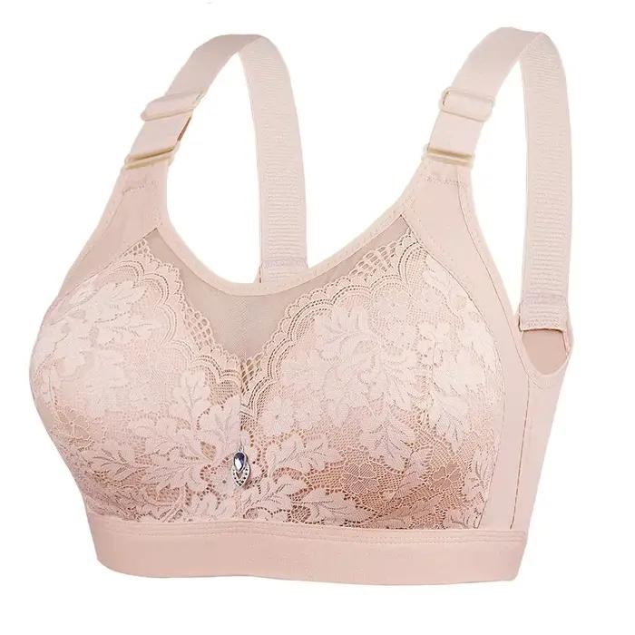 Soutien-gorge doux sans couture pour femme, soutien-gorge sans fil, bralette sans anneau en acier, b