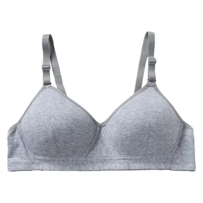 Filles formation soutiens-gorge sous-vêtements en coton boucle arrière conception brassière adolesce