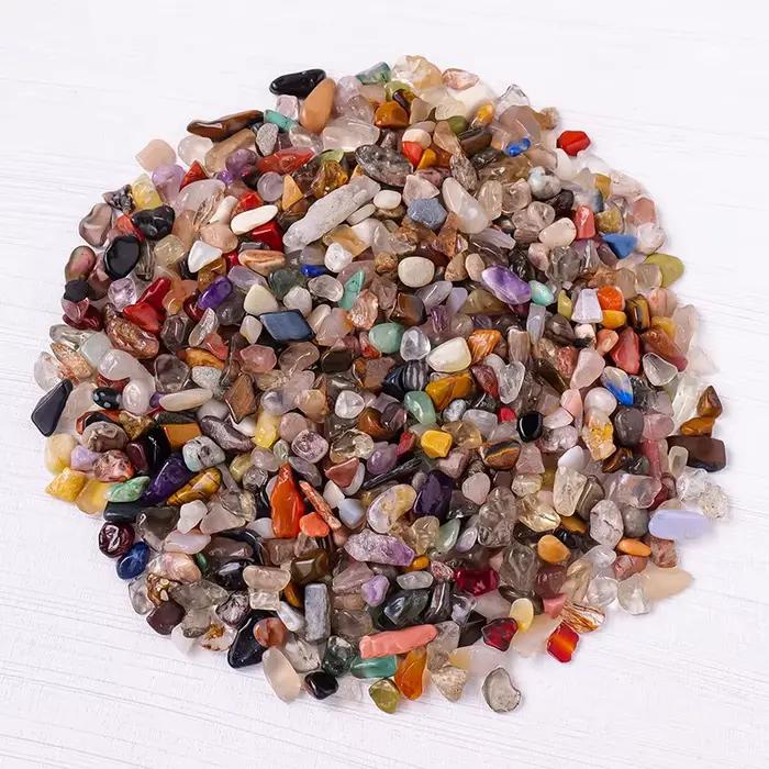 Gravier aux couleurs vives - naturellement poli, adapté aux pots de fleurs, aquariums, etc. |   Idéa
