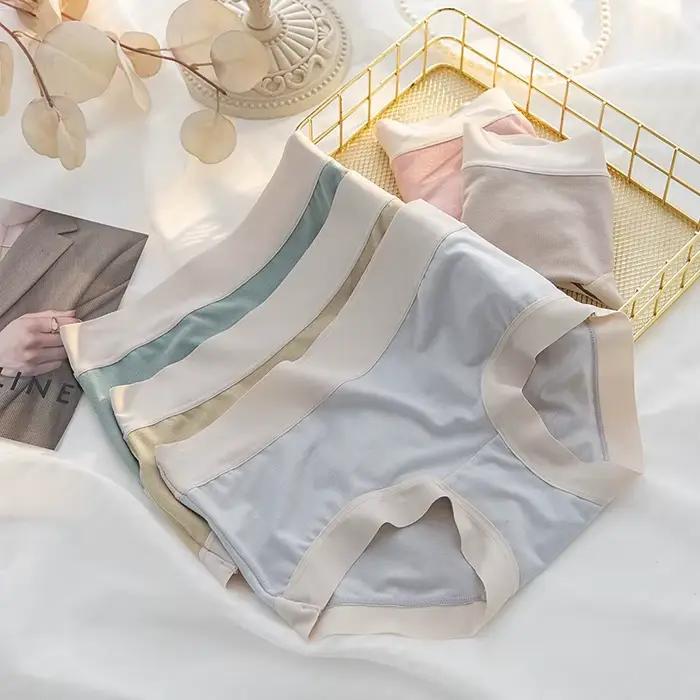 Lot de 3 Culottes Femme en Modal – Sous-vêtements Confortables et Sans Coutures – Lingerie Sexy et I