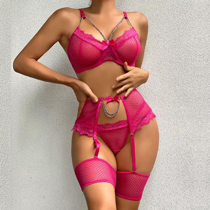 Ensembles de lingerie et sous-vêtements pour femmes, comprenant soutiens-gorge à armatures, culottes