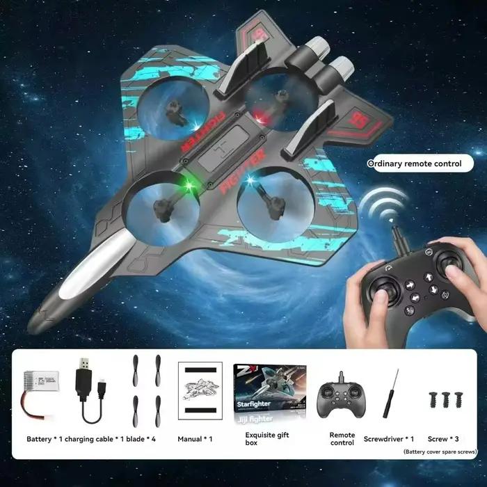 Hélicoptère télécommandé HOMEFISH 2.4G, planeur électrique en mousse, cascadeur, vol stationnaire, U