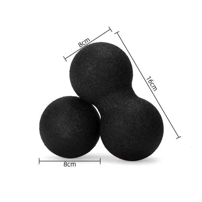 Ballon de massage corporel en EPP de 8 cm, balle de relaxation musculaire haute densité, balle de fi