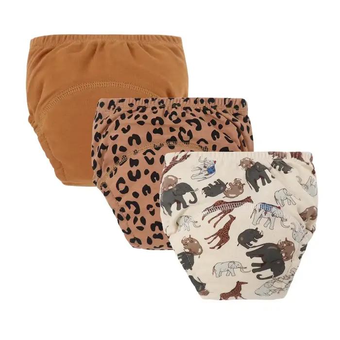 Couches d'entraînement pour bébé, 3 pièces, pantalons pour filles et garçons, lavables, couches en t