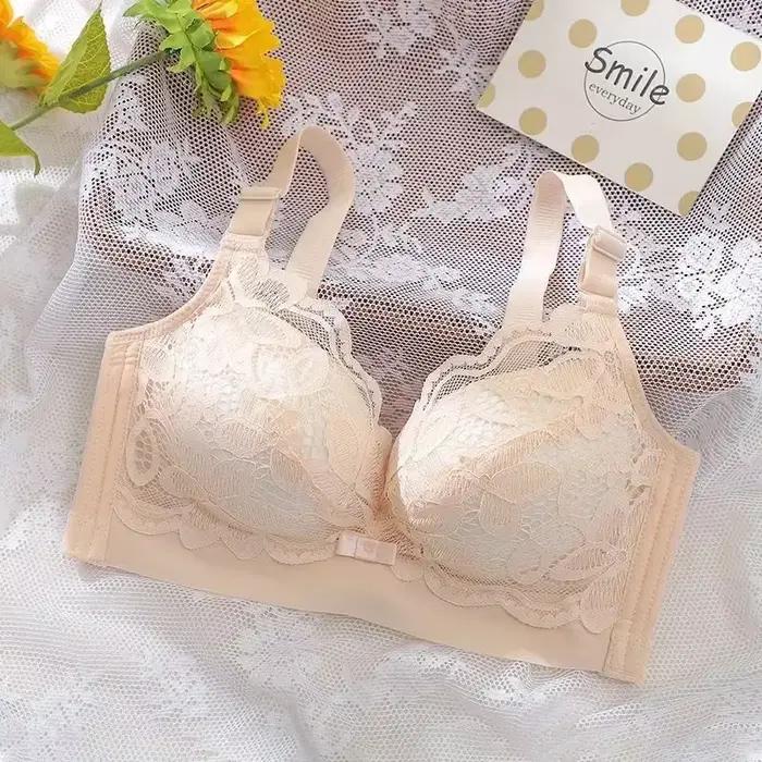 Soutien-gorge froncé épais Extra épais de 12cm, petite poitrine plate, sans anneau en acier, Extra é