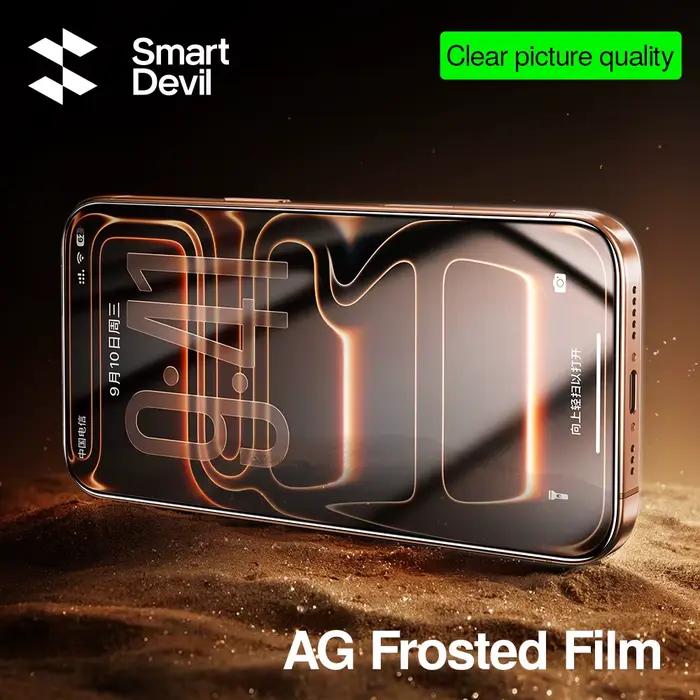SmartDevil HD Film en verre trempé pour iPhone 17 ProMax protecteur d'écran de confidentialité pour 