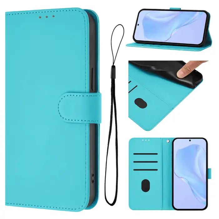 Coque Étui en cuir pour Samsung Galaxy A56 A55 A16 A06 4g A35 5g A36 A26 A25 A15 A17 A07 A37 A57 5G 