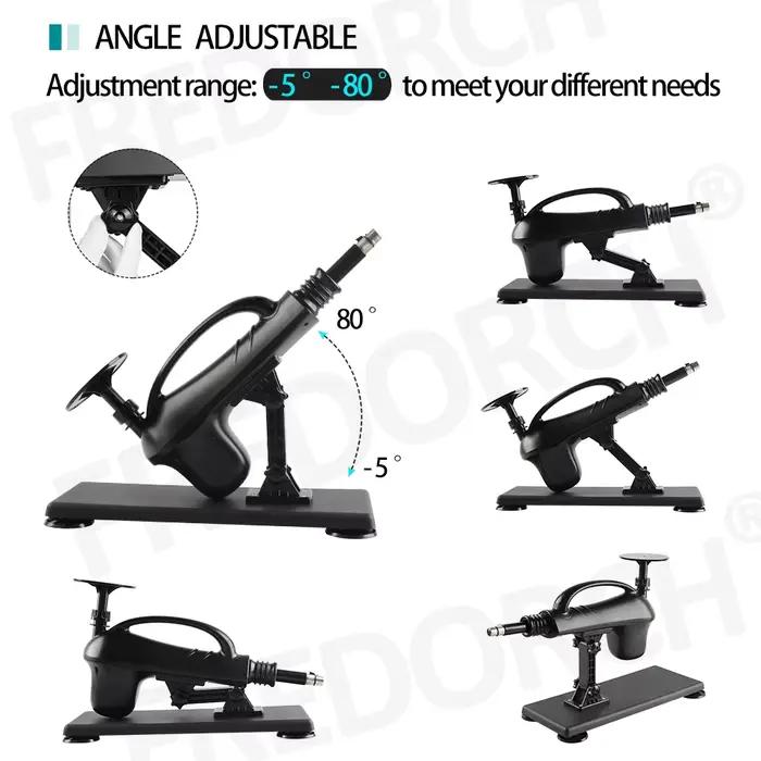 Machine Sexuelle Filaire/Sans Fil pour Homme et Femme, Gode Vibrateur Réglable, avec Pompage, Jouets