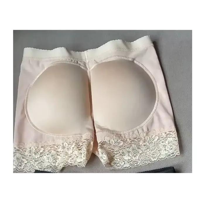 Coussinets de hanche Shapewear culottes femmes taille basse bout à bout sous-vêtements amovible remb