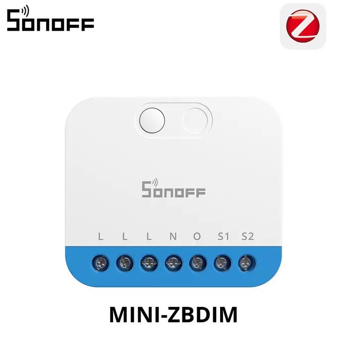 SONOFF MINI-ZBDIM extrême Zigbee variateur intelligent large compatibilité d'éclairage surveillance 