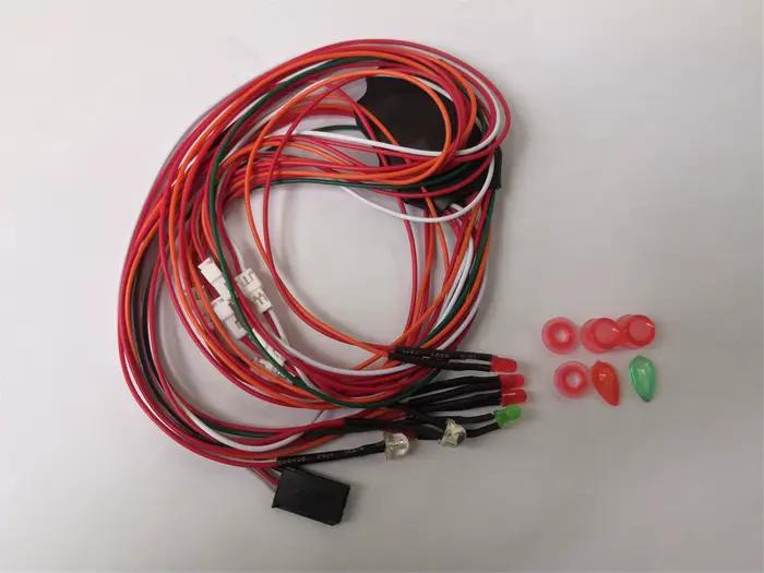 Lumières de nuit pour hélicoptère RC, 8 modes différents, lumière de signalisation LED, 4.7V, bricol
