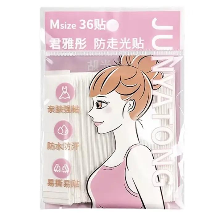 N1HE 36PCS anti-exposition jetable pour les femmes Tapis à double facette Strong Adhesive Clothing T