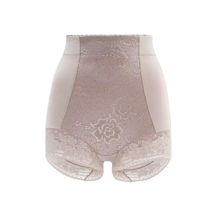 Shapewear post-partum en satin de dentelle, taille haute, effet sculptant, releveur de fesses, gaine
