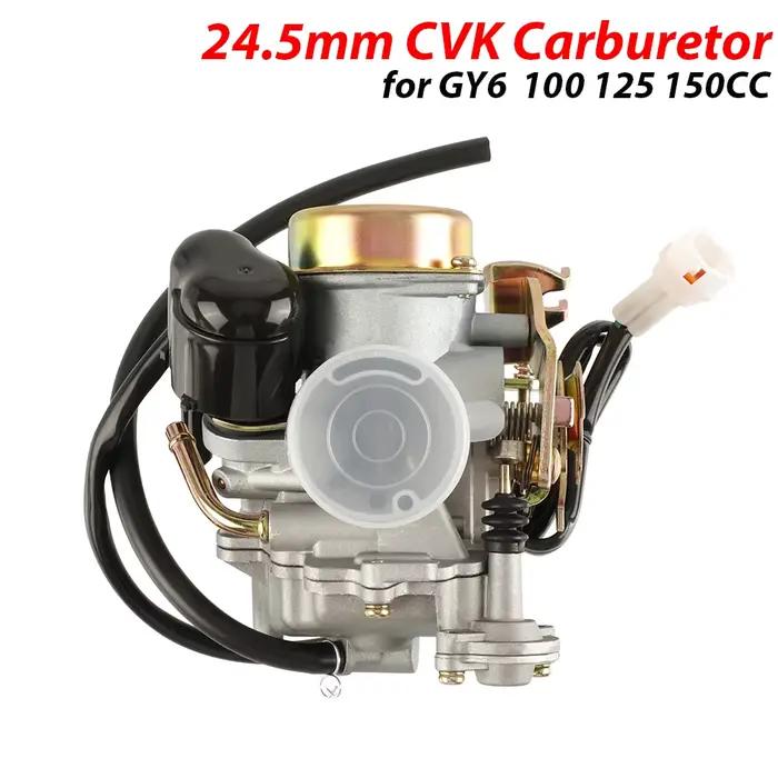 Accélérateur électrique de carburateur CVK24, 24.5mm, pour Keihin Yamaha RS100 GY6 100cc 125cc 150cc