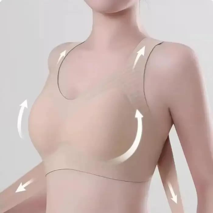 Soutien-gorge correcteur de posture avec fermeture avant pour femme, soutien-gorge de maintien sans 