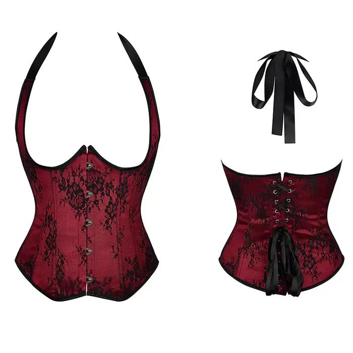 Corsets victoriens pour femmes, hauts à bretelles, corsets sous-poitrine, bodyshaper, corsets steamp