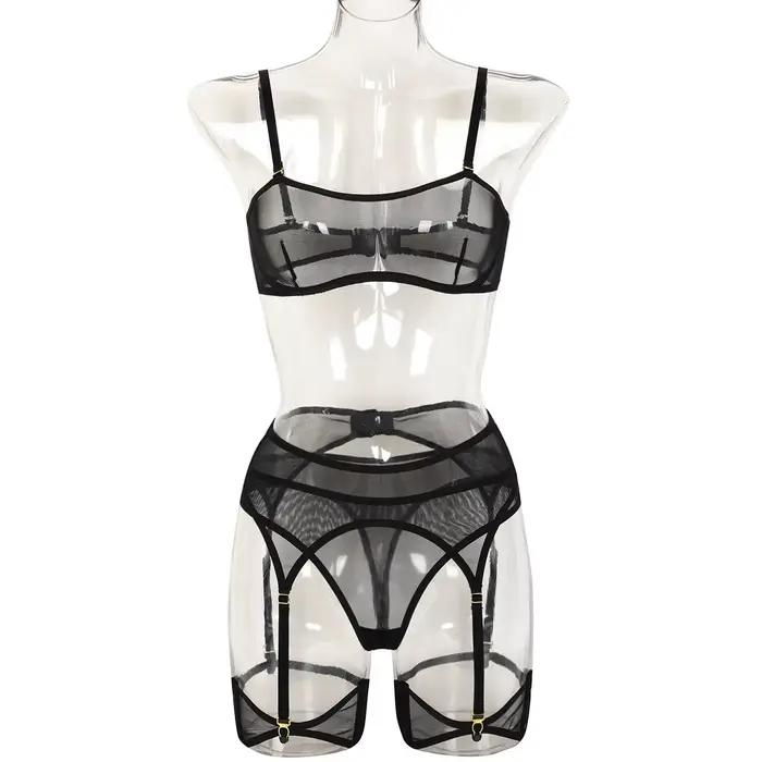 Lingerie sexuelle pour femmes, soutiens-gorge, soutiens-gorge, lingerie sexy, sous-vêtements féminin