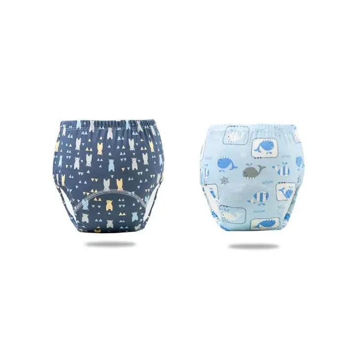 Couche-culotte écologique réutilisable pour bébé, pantalon d'entraînement, imperméable, lavable, en 