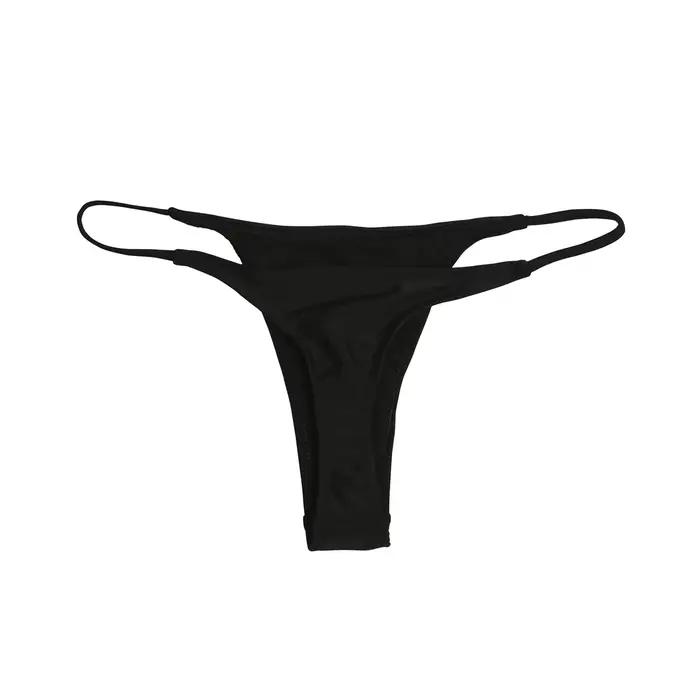 String Sexy bas de Bikini femmes string tongs brésiliennes maillots de bain maillot de bain fond sol
