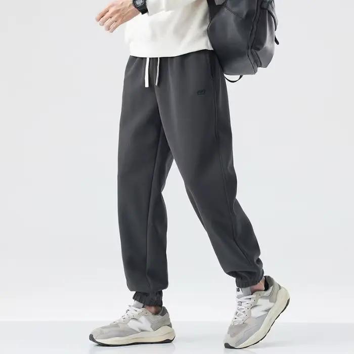 Pantalon de survêtement ample et droit pour hommes, vêtements de travail décontractés, américain, ma