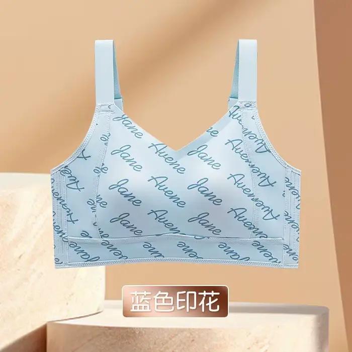 Soutien-gorge minimiseur ultra-fin MeooLiisy pour femmes, grande taille, lingerie sexy en léopard, s
