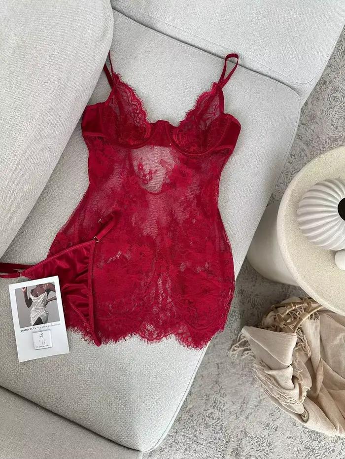 Ellolace Robes décontractées séduisantes pour femmes, mini-robe tentante à décolleté plongeant, stri