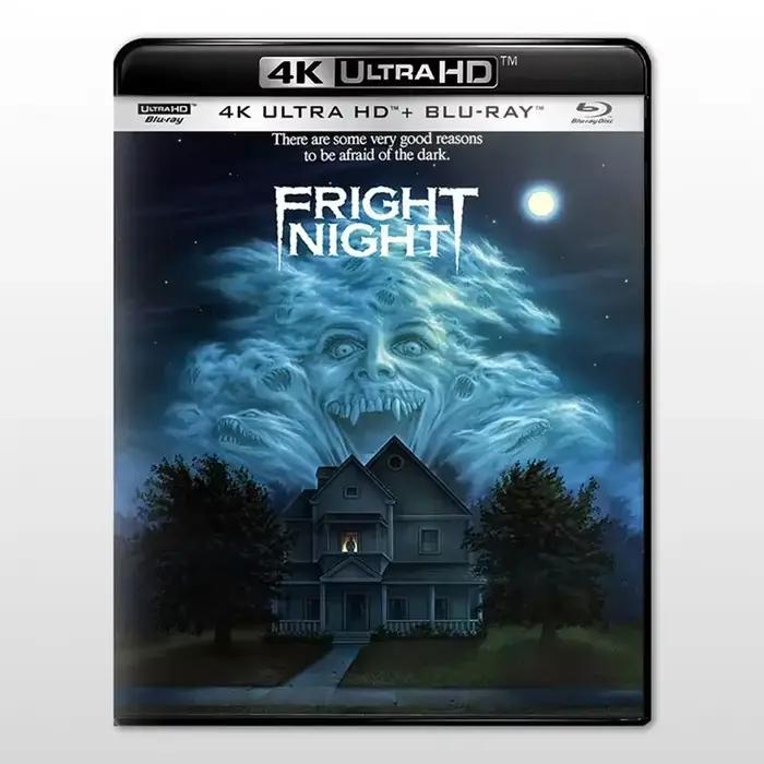 Fright Night 4K UHD Blu-ray 1985 Disc Atmos Dolby Vision