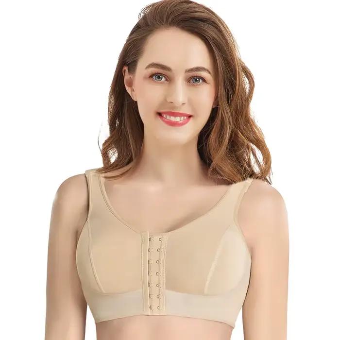 Soutien-gorge de récupération post-opératoire pour femme, vêtement en Y avec crochets réglables à l'