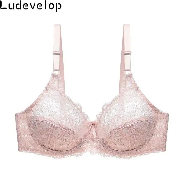 Soutien-gorge Ultra fin pour femmes, couverture complète, Sexy, doux, à armatures, rembourré en dent