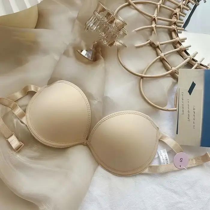 Sous-vêtements invisibles Soutien-gorge sans bretelles pour petits seins pour les filles à tirer ens