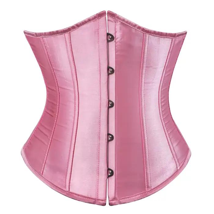 Corset Sexy en Satin, surbuste, dentelle, nœud papillon, décoré, Clubwear, Showgirl, modelant le cor