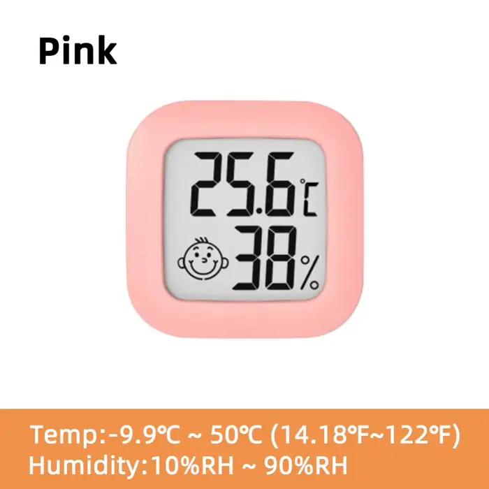 Thermomètre et hygromètre numérique LCD pour intérieur, capteur électronique de température et d'hum