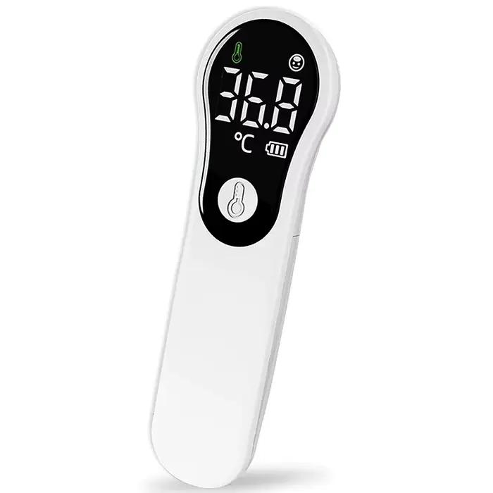 Thermomètre auriculaire médical rechargeable ℃ / ℉   Thermomètre corporel Laser numérique sans conta