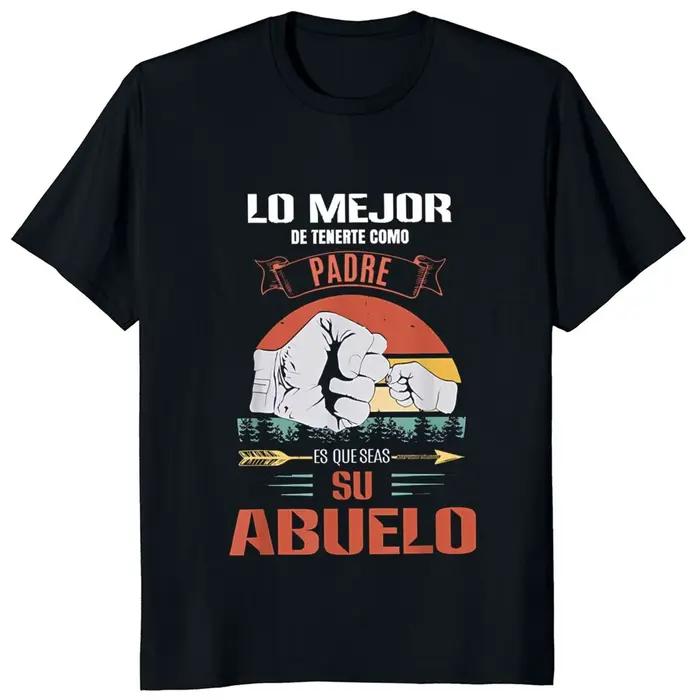 T-shirt drôle pour papa en espagnol : « La meilleure chose à avoir à la maison, c'est toi, mon père»