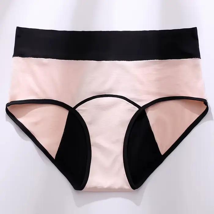 Culotte menstruelle femme caleçon physiologique pantalon triangulaire tante taille moyenne culotte p