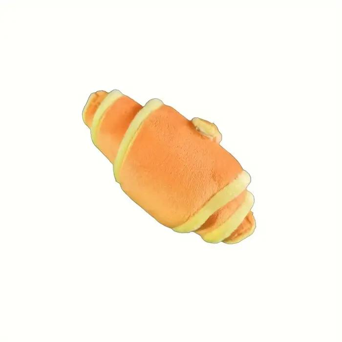 1 jouet en peluche pour chien : nourriture cachée, senteur, vocalisations et mastication, grincement