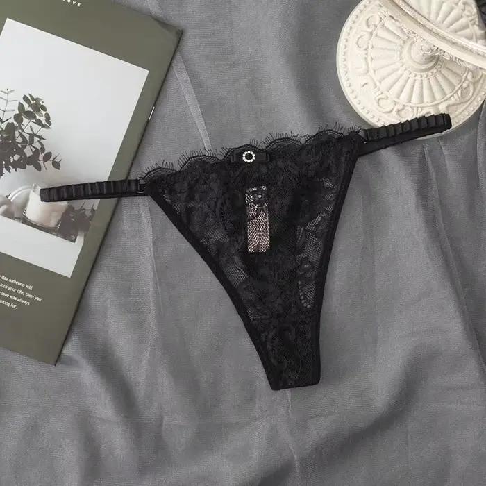 Femmes Sexy à lacets découpé string sous-vêtements respirants pour femmes string sous-vêtements Стри