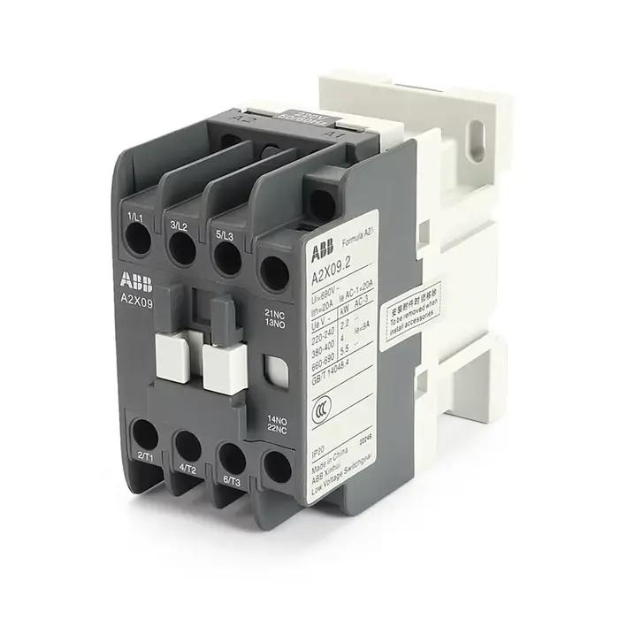 Contacteur AC ABB triphasé A2X09.2-30-11 Contact auxiliaire 1NO1NC Contact principal 3NO Produit d'o