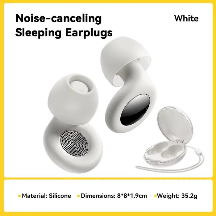 Essager Bouchons d'oreille en silicone Bouchons d'oreille réutilisables avec étui de rangement Bouch