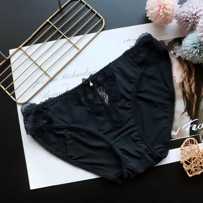 Women's Underwear Panty Sexy Lace Panties Low Waist Seamless Comfort Briefs Woman Fashion Underpants