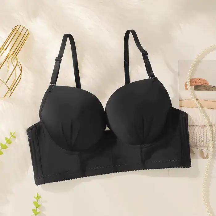 Soutien-gorge push-up à armatures pour femme avec bonnets rembourrés – Lingerie confortable et de so