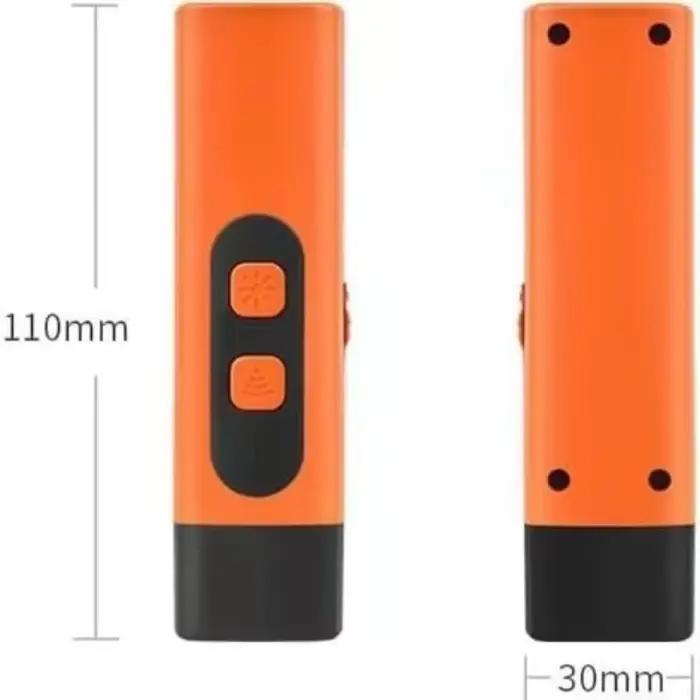 Dispositif anti-aboiement ultrasonique rechargeable pour chiens de petite, moyenne et grande taille,