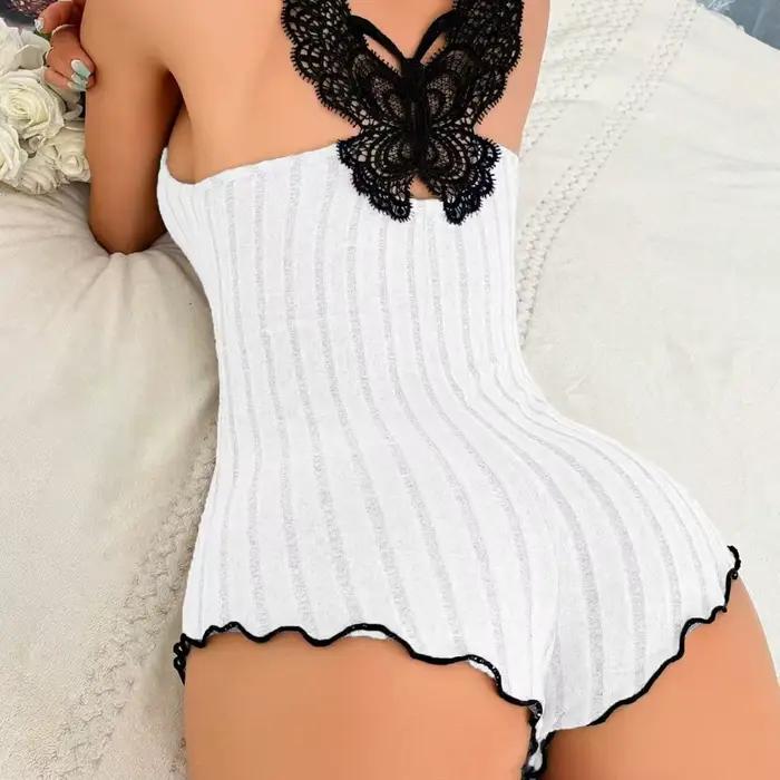 Ensemble de pyjama pour femmes, vêtements de nuit, 2 pièces, débardeurs courts et shorts, tailles S 