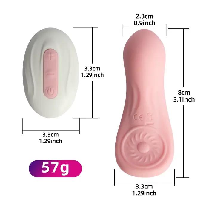 Culotte vibrateur femme portable Mini Vibro jouets pour adultes stimulateur de Clitoris télécommande