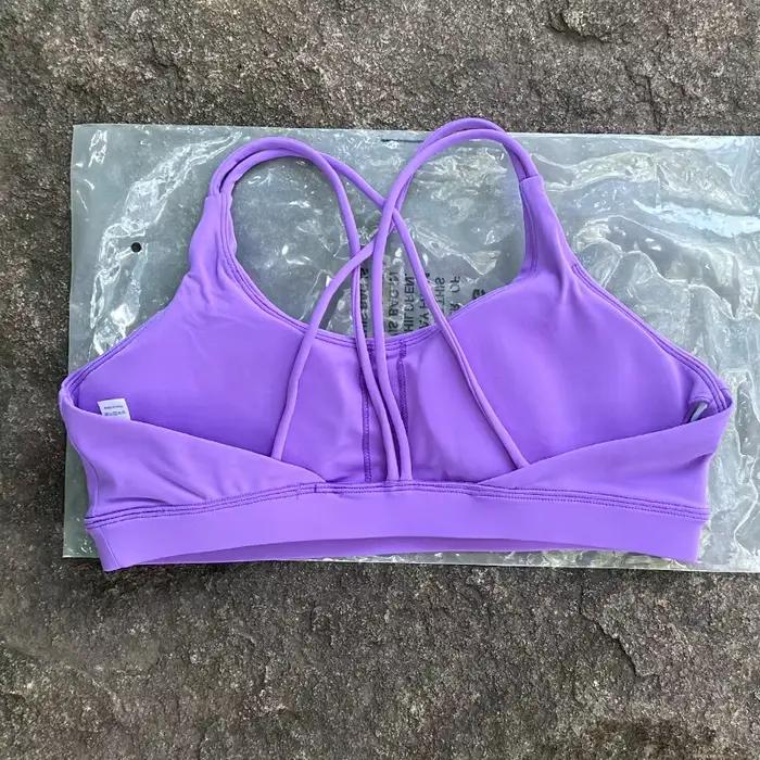Femmes soutien-gorge de Sport haut à bretelles croisées femmes Push Up soutien-gorge de Sport Yoga h