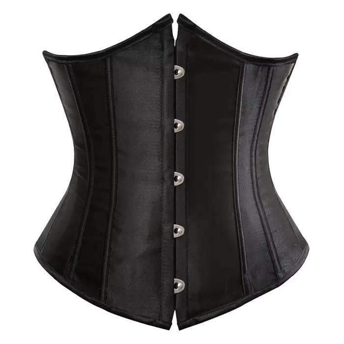 Corset sous le buste, Sexy, amincissant, bustier modelant le corps pour femmes, Steampunk, à lacets,