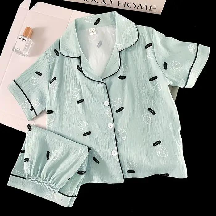 Ensemble pyjama à motif d'ours