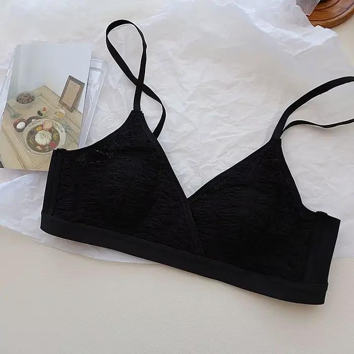 Soutien-gorge fin sans coussin de poitrine pour femme