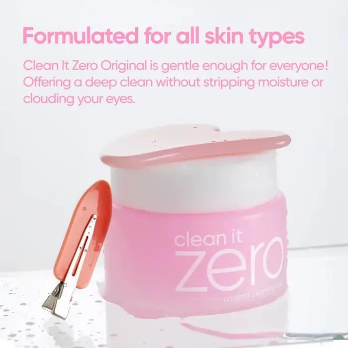 BANILA CO Clean It Zero Cleansing Balm, Baume nettoyant crémeux, Maquillage de luxe, Nettoyage multifonctionnel, Cosmétique coréenne, Maquillage coréen